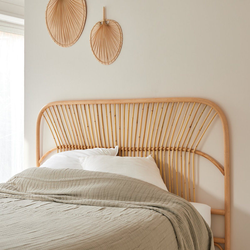 Tikamoon rattan headboard discount